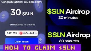 HOW TO CLAIM SMARTLAYER NETWORK AIRDROP