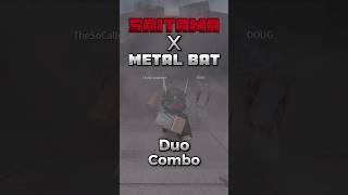 Saitama X Metal Bat Combo|| The Strongest Battleground #strongestbattlegrounds #roblox #pvp