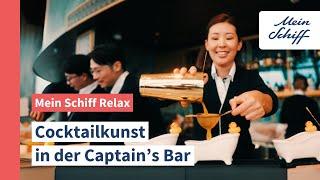 Captain‘s Bar auf der Mein Schiff Relax: Neue Cocktails von Linh Nguyen I Mein Schiff