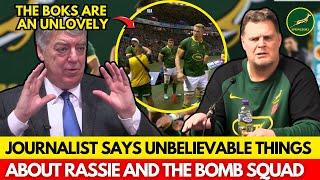 JOURNALIST DROPS SHOCKING CLAIMS ABOUT RASSIE AND THE BOMB SQUAD | SPRINGBOKS NEWS