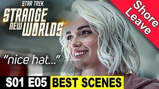 Star Trek: Strange New Worlds Episode 5 BEST SCENES – SHORE LEAVE s01e05