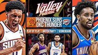 Phoenix Suns vs Oklahoma City Thunder | LIVE Reaction | Scoreboard | Play By Play | Postgame Show