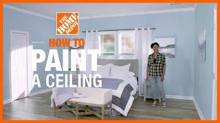 How to Paint a Ceiling | The Home Depot