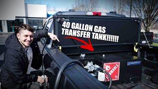 EXTRA 40 Gallon Gas Tank on 2022 Ford F350 Tremor + FULL REVIEW