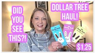 DOLLAR TREE HAUL | Did You See This | NEW FINDS | $1.25 | LOVE DT #haul #dollartree #dollartreehaul