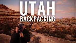 Backpacking in 30 mph winds! Canyonlands National Park | Utah