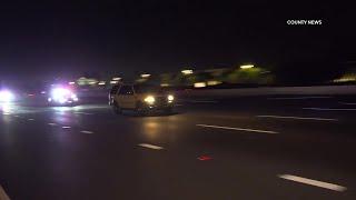 Tustin Pursuit Ends In Compton With PIT Maneuver | Compton, CA