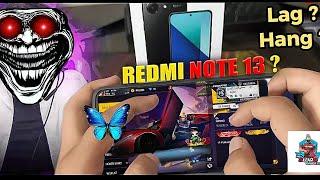 REDMI NOTE 13 UNBOXING AND HANDCAM SETTINGS ️HUD+ SENsi+DPI [FREE FIRE HIGHLIGHTS]