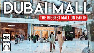 DUBAI MALL  Inside the World’s Largest Mall | 4K Walking Tour