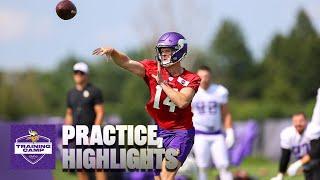 Vikings Training Camp Highlights | July 25