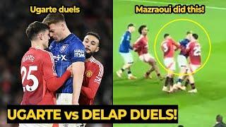 Ugarte had CRAZY DUELS with Liam Delap, but look at what Mazraoui and Zirkzee did... | Man Utd News