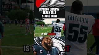 Brandon Graham "TRASH TALK" Leads To fight at Eagles Practice