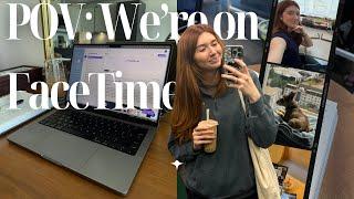 vlogging like we're on FACETIME | A Chatty Day in the Life PhD & Working 9-5 in London