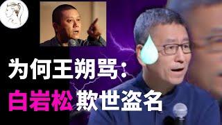 白岩松一句”不会吧“引众怒,  却意外捧火了王朔！20年前王朔就已看穿他！【有耳说事】