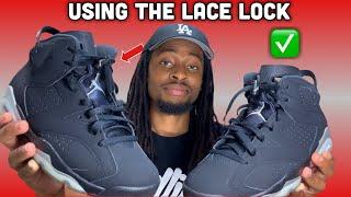 HOW TO LACE JORDAN 6 With The LACE LOCK