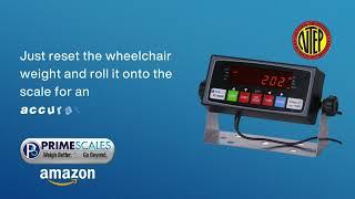 Monitor Weight with Ease: MS-WCS1000 Wheelchair Scale