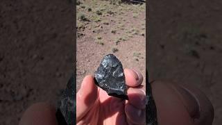 Prehistoric Artifacts In The High Desert - Obsidian Spearpoint/Knife?