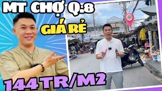 GIÁ QUÁ RẺ | Bán Nhà Quận 8, mặt tiền CHỢ | 4x28 | NGUYỄN MỸ BĐS