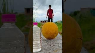 Drop The Bottle With The Football@unique4team #football #bottle #drop #shorts #challenge