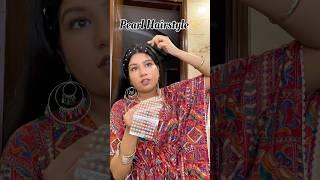 Pearl Hairstyle #shorts #youtubeshorts #hairstyle #hair #wedding