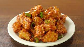 이제는 두부를 얼리세요. 식감이 미쳤어요. 빠삭한 두부 강정 만들기 :: Frozen Tofu Recipe :: Korean Chicken Seasoning