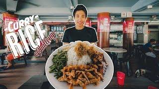 INSANE 5KG CURRY RICE CHALLENGE! | Delicious Hainanese Curry Rice in Singapore!