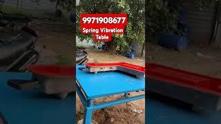  6 Spring Vibration Table More Details Contact no 9971908677 #new #viralvideos  #viwes1m