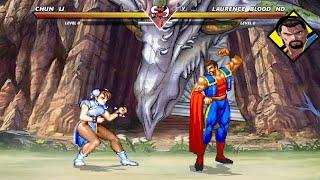 LAURENCE BLOOD vs CHUN LI - Fatal Fury VS Street Fighter