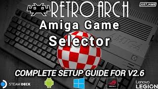 The Ultimate Way To Play Every Amiga Game in Retroarch 2024 #retroarch #amiga #emulator