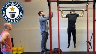 Most pull-ups in one minute - Guinness World Records