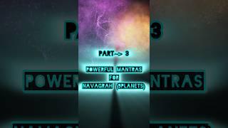 Part~3 ️🪐Powerful Mantra's for Navagrah (9planets)     #pranavpathak #astrology