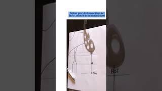 HOW TO DRAFT A BUSTIER DRESS PATTERN WITH YOKE #how  #howto #bustier #yoke #shorts #youtubeshorts