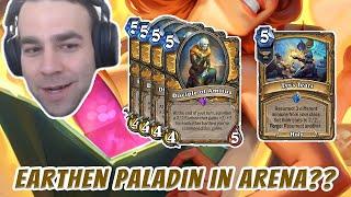 INSANE Earthen Paladin Deck in Arena! - Hearthstone Arena