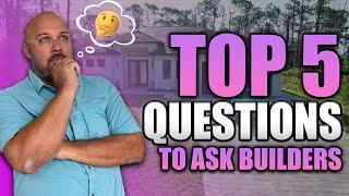 Must Ask Questions to Ask Home Builders in Sarasota Florida