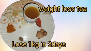 Weight loss tea|| Ginger turmeric tea