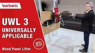 Barbaric UniWood UWL 3 @ Ligna // The Standard Lifter for Wood Handling