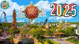 Universal Islands of Adventure RIDES & ATTRACTIONS - 2025 - Universal Orlando Resort