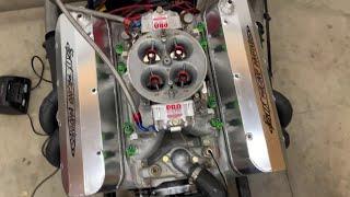 Testing a Box Performance BBC 540 Race Engine