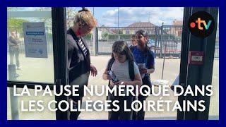 Les collèges du Loiret testent la pause numérique