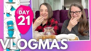 Tea Vlogmas Day 21 - a snow & tea filled day!