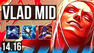 VLADIMIR vs YASUO (MID) | 12/1/7, Legendary, 700+ games | NA Grandmaster | 14.16