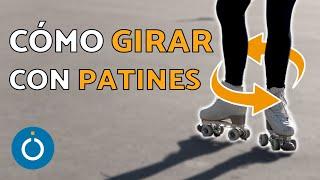 GIRAR en PATINES de 4 RUEDAS  Cambiar Dirección Patinaje Artístico sobre Ruedas