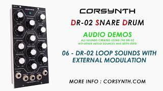 CORSYNTH DR-02 Snare Drum - Audio Demos