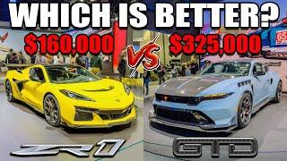 Is the C8 ZR1 BETTER than a Mustang GTD?