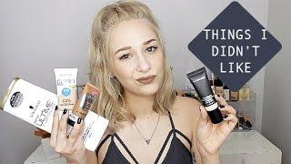 DISAPPOINTING BEAUTY PRODUCTS | somegirljess