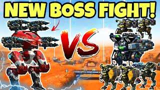  1vs6 LEECH VS COSSACK ARMY BOSS FIGHT SKIRMISH CONCEPT || WAR ROBOTS || NEW ||