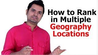 Ranking for a Keyword in Multiple Geography Locations | International SEO Tips