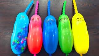 Making Slime with Funny Balloons - No Talking ASMR