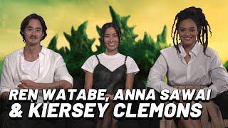 Ren Watabe, Anna Sawai & Kiersey Clemons talk Monarch: Legacy of Monsters #godzilla #kingkong