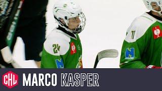 Marco Kasper, 17-year-old CHL debut success